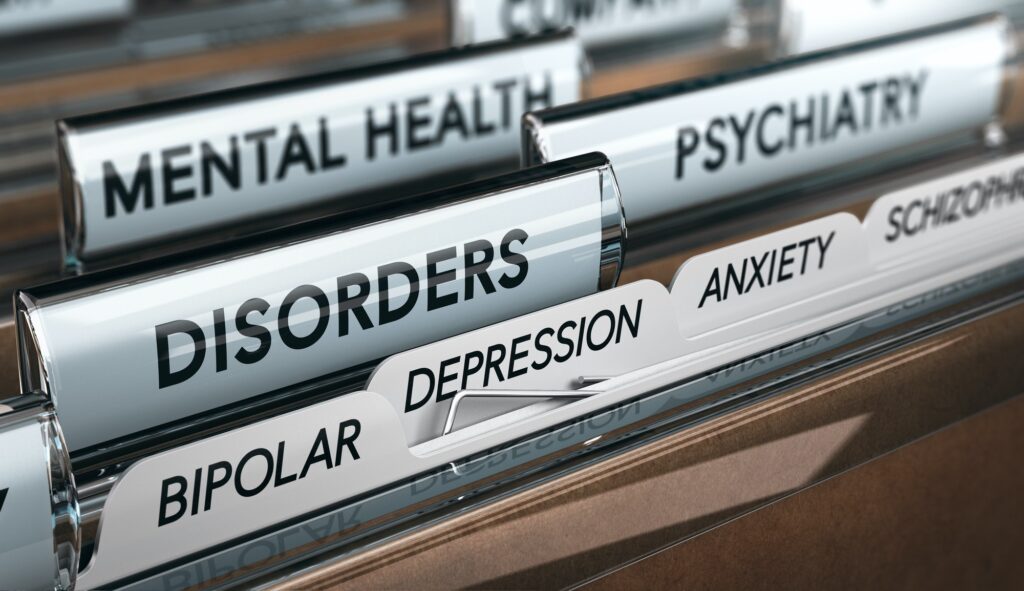 File sui disturbi della salute mentale