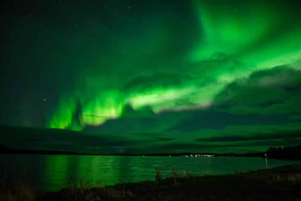 L'Aurora Boreale in Svezia