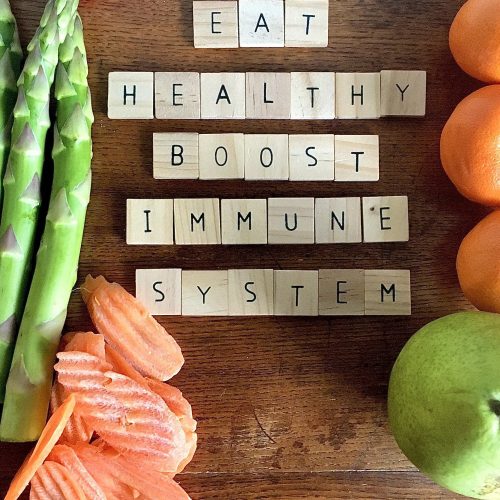 EAT HEALTHY BOOST IMMUNE SYSTEM